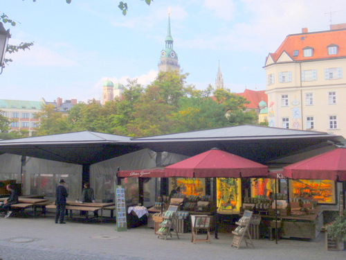 The Victaulic Markt Platz (Munich).